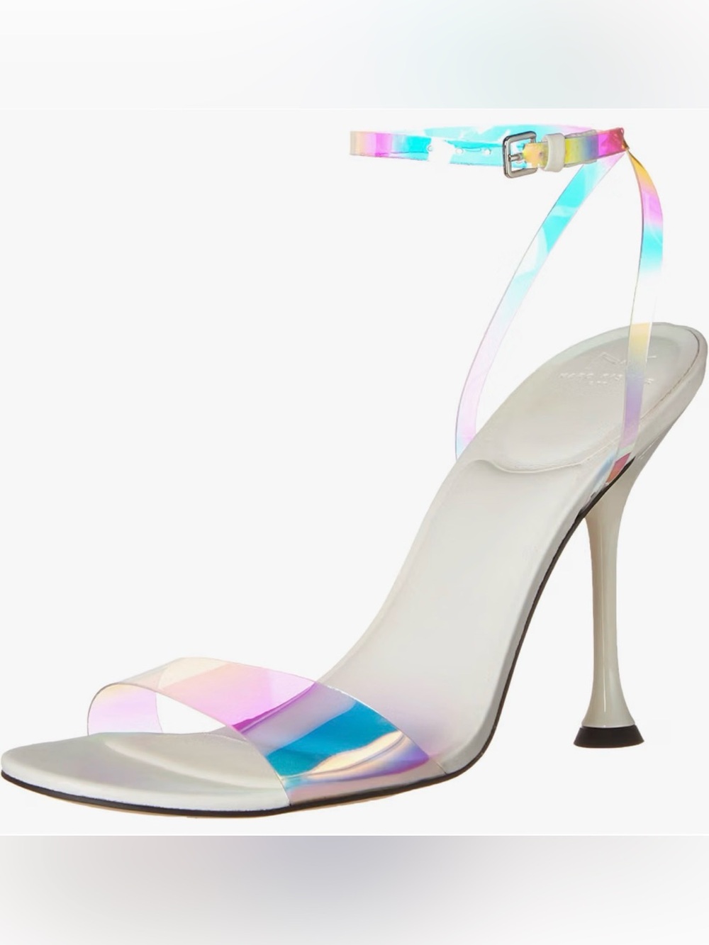 Marc Fisher LTD Calisty Iridescent Strappy Heels US 8 Medium NWT
